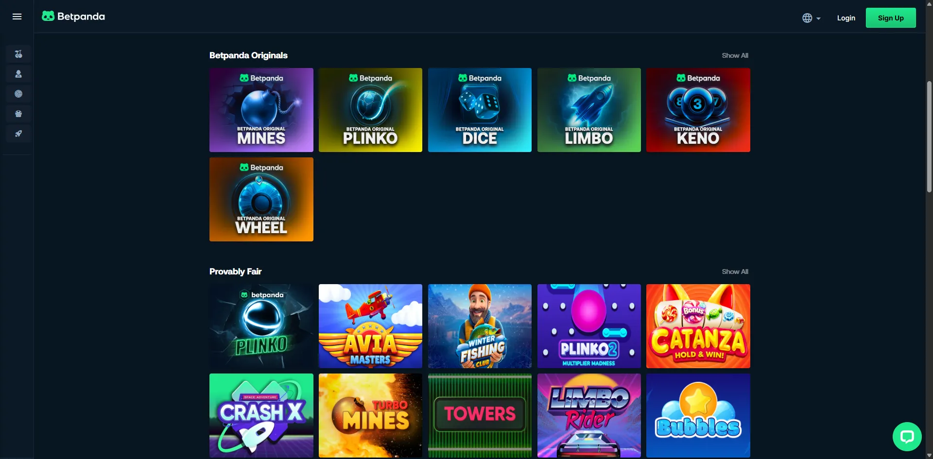 Bônus de cashback em cassino ao vivo